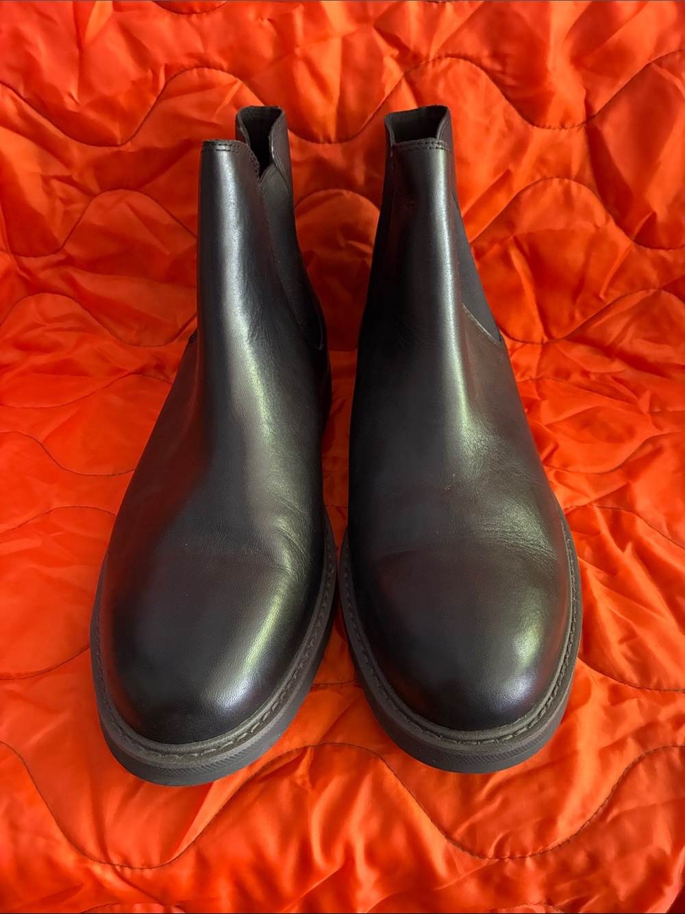 Cole Haan Men's Black Leather Chukka Boots